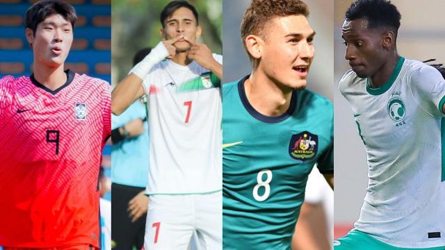 28圈-AFC推出U20亚洲杯16位新秀 队长艾菲尔丁榜上有名